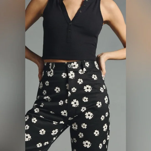 Rolla’s x Anthropologie Folk Floral Heidi Pant | Sz 31 - Picture 6 of 6